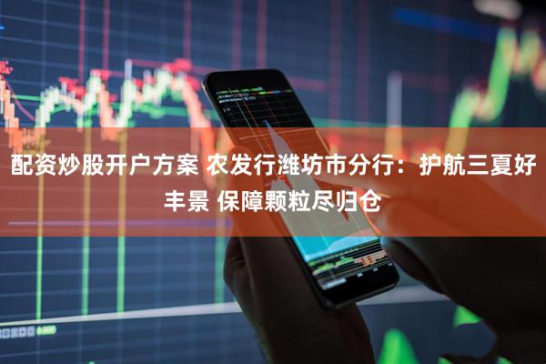 配资炒股开户方案 农发行潍坊市分行：护航三夏好丰景 保障颗粒尽归仓